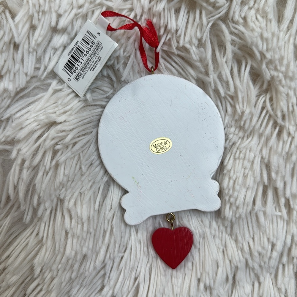 🎉HP🎉 Kurt S. Adler Rescue Dog Ornaments Set 2 💗 White & Red - Picture 11 of 12